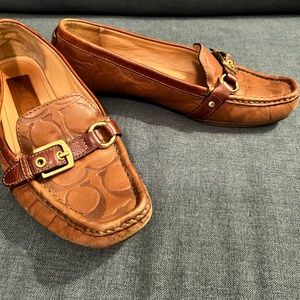 Coach Leather Driving Shoes